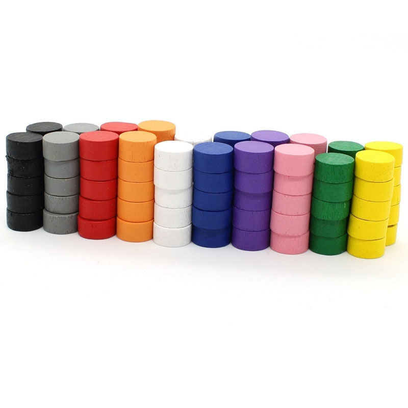Board Game Sequence - 10mm discos de jogo token 10/50/100/200/500