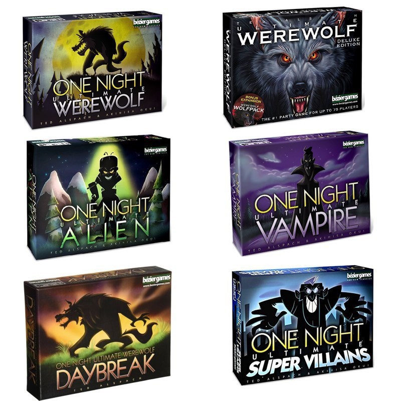 Board Game Werewolf - Jogo de festa uma noite final