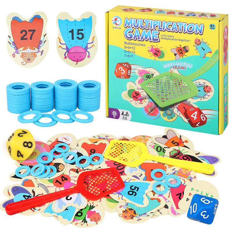 Board Game China - Jogo de Raquete de Moscas para