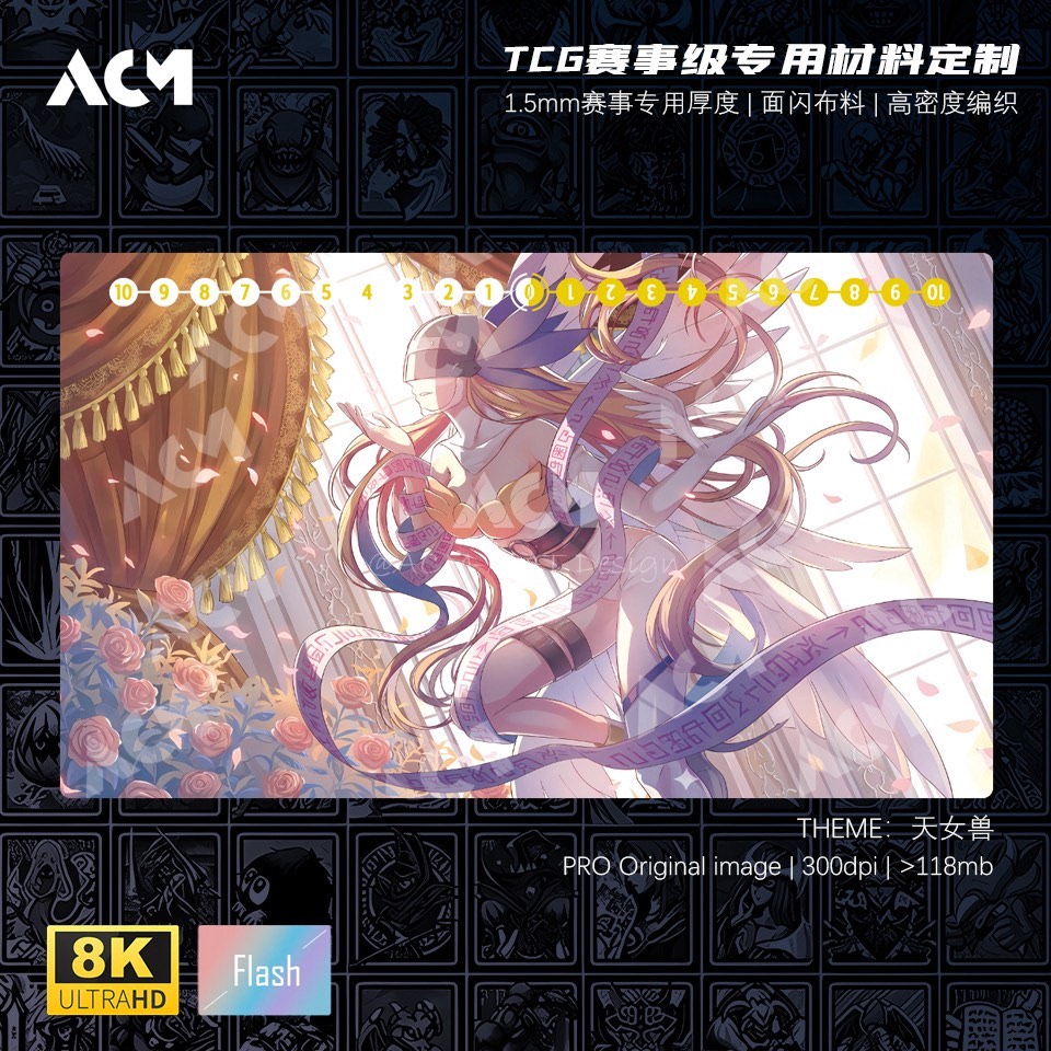 Board Game China - Tapete de Jogo Personalizado Digimon TCG