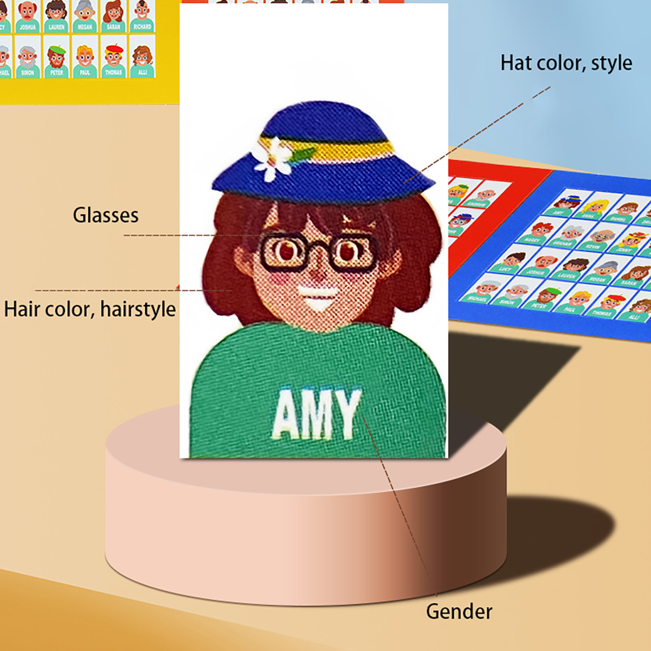Família indivinhando jogo de t - Board Game Word avaliação e preço