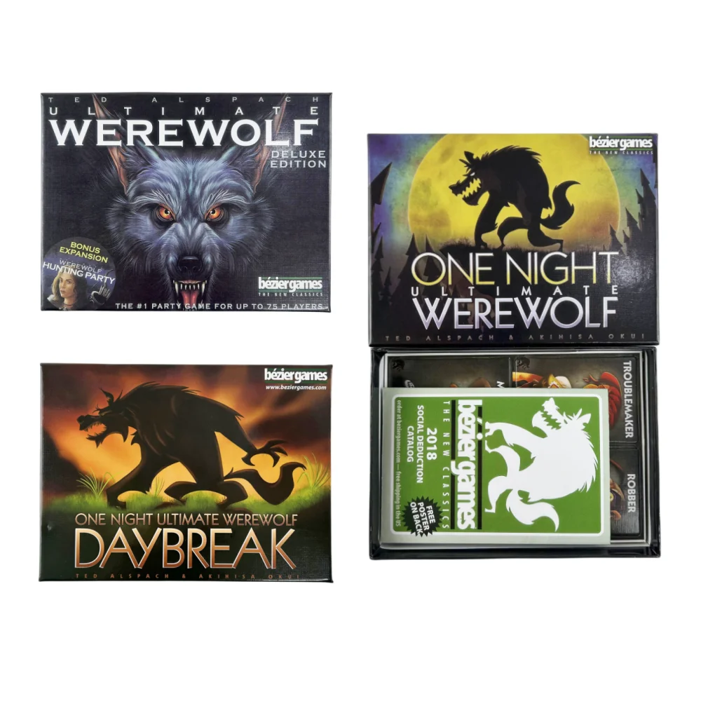 One Night Ultimate Werewolf Ca - Board Game Werewolf avaliação e preço