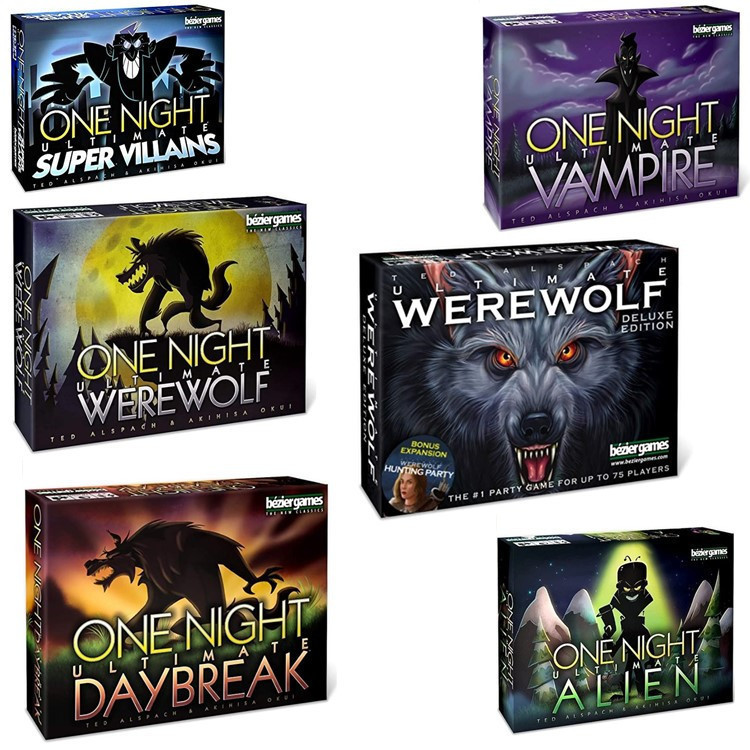 Jogo de festa uma noite final  - Board Game Werewolf avaliação e preço