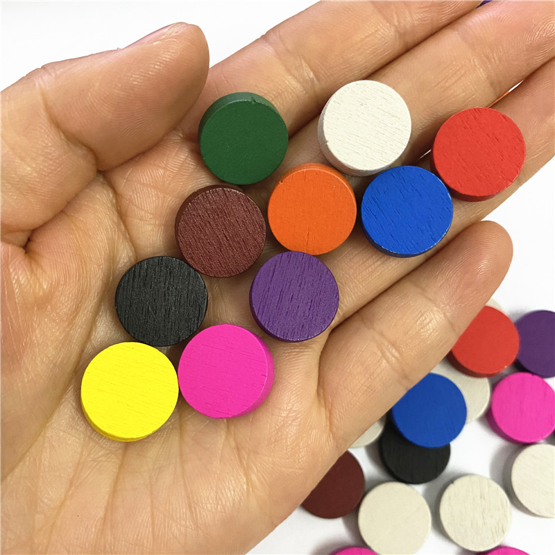 100 peças de diâmetro 15*5mm p - Board Game Sequence avaliação e preço