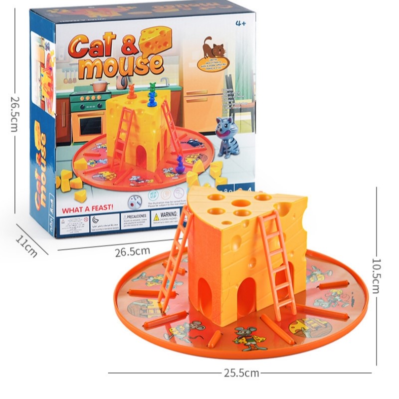 Jogo de Tabuleiro Gato e Rato: - Board Game China avaliação e preço