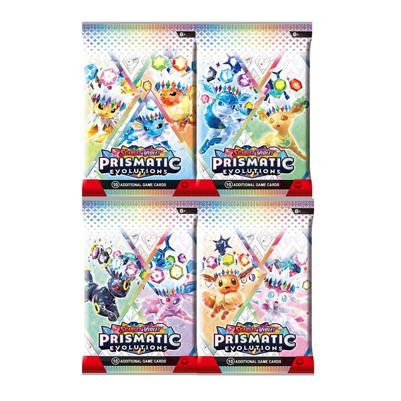 360 Cartas Prismatic Evolution - Board Game Zoo avaliação e preço