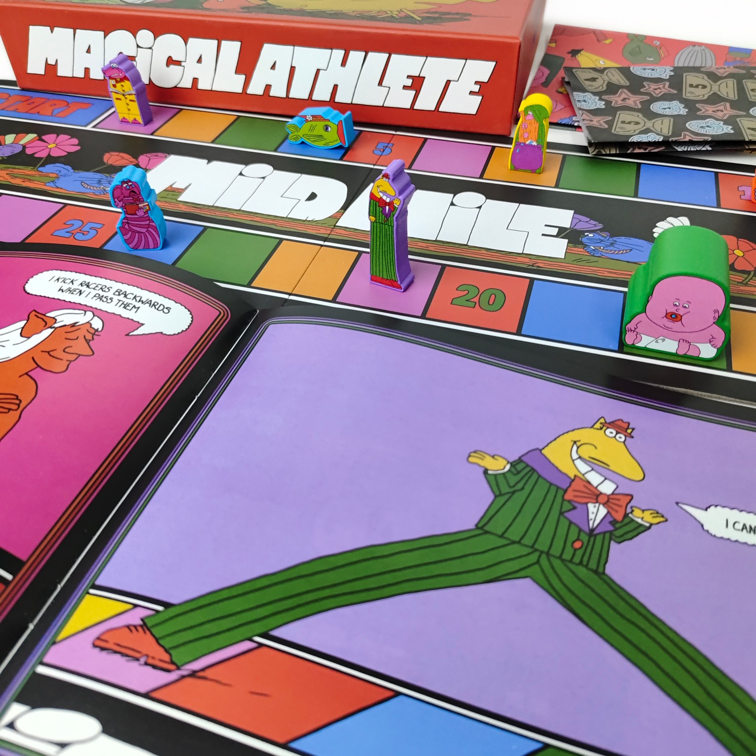 Jogo de Cartas MAGICAL ATHLETE - Board Game Name avaliação e preço
