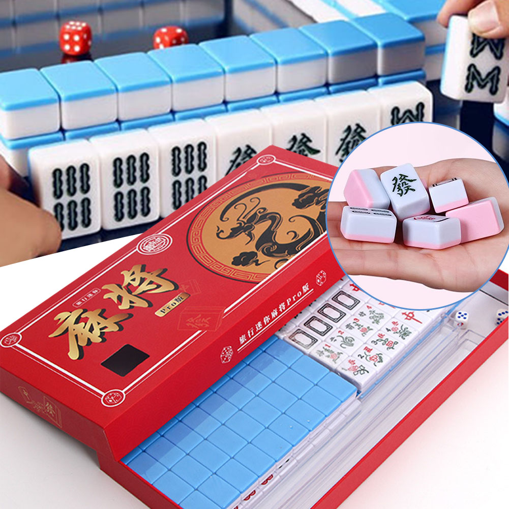 Mini mahjong de viagem portáti - Board Game Name avaliação e preço
