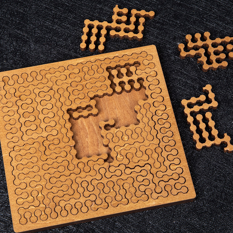 Quebra-cabeça de madeira impos - Board Game Name avaliação e preço