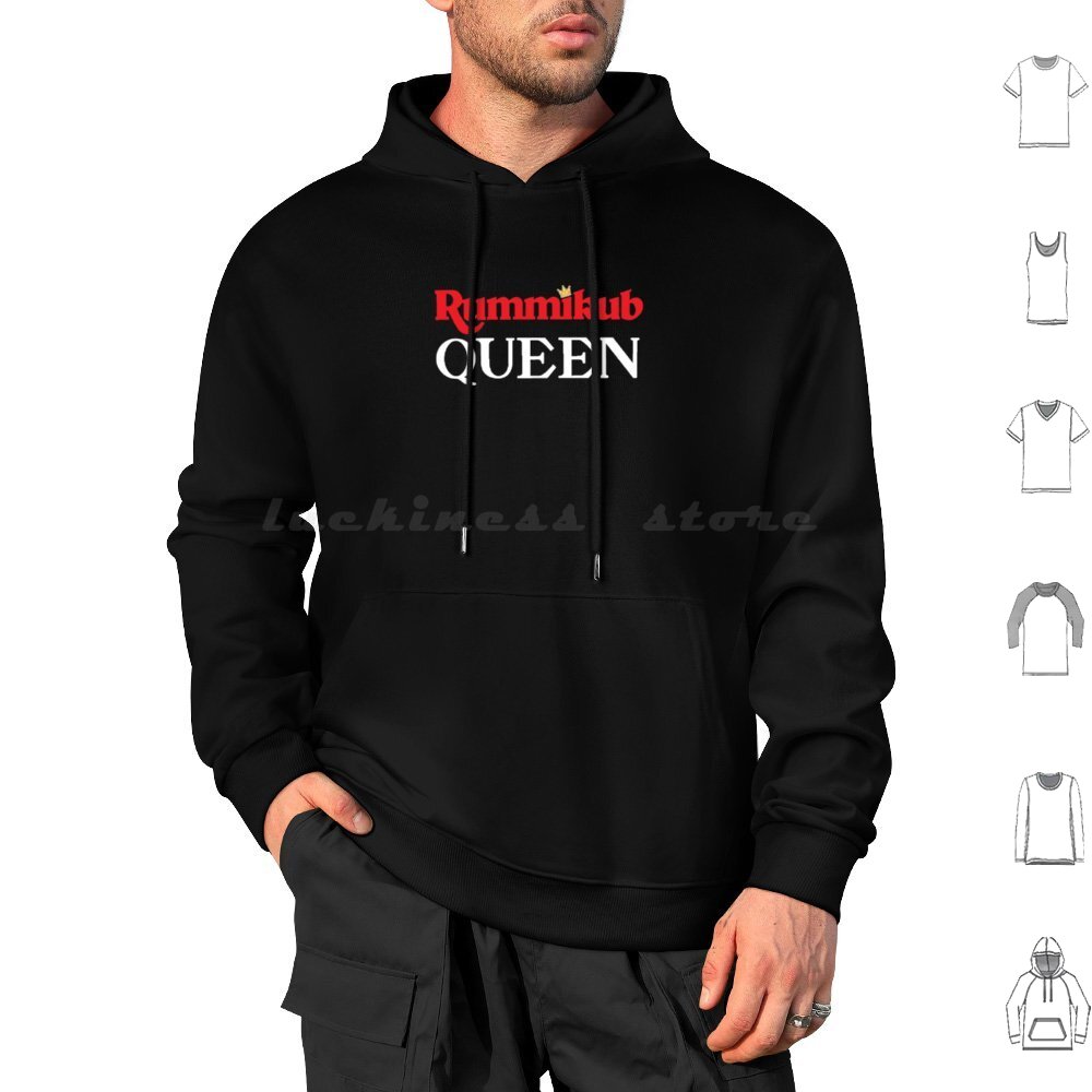 Rainha real fonte hoodies mang - Board Game Font avaliação e preço