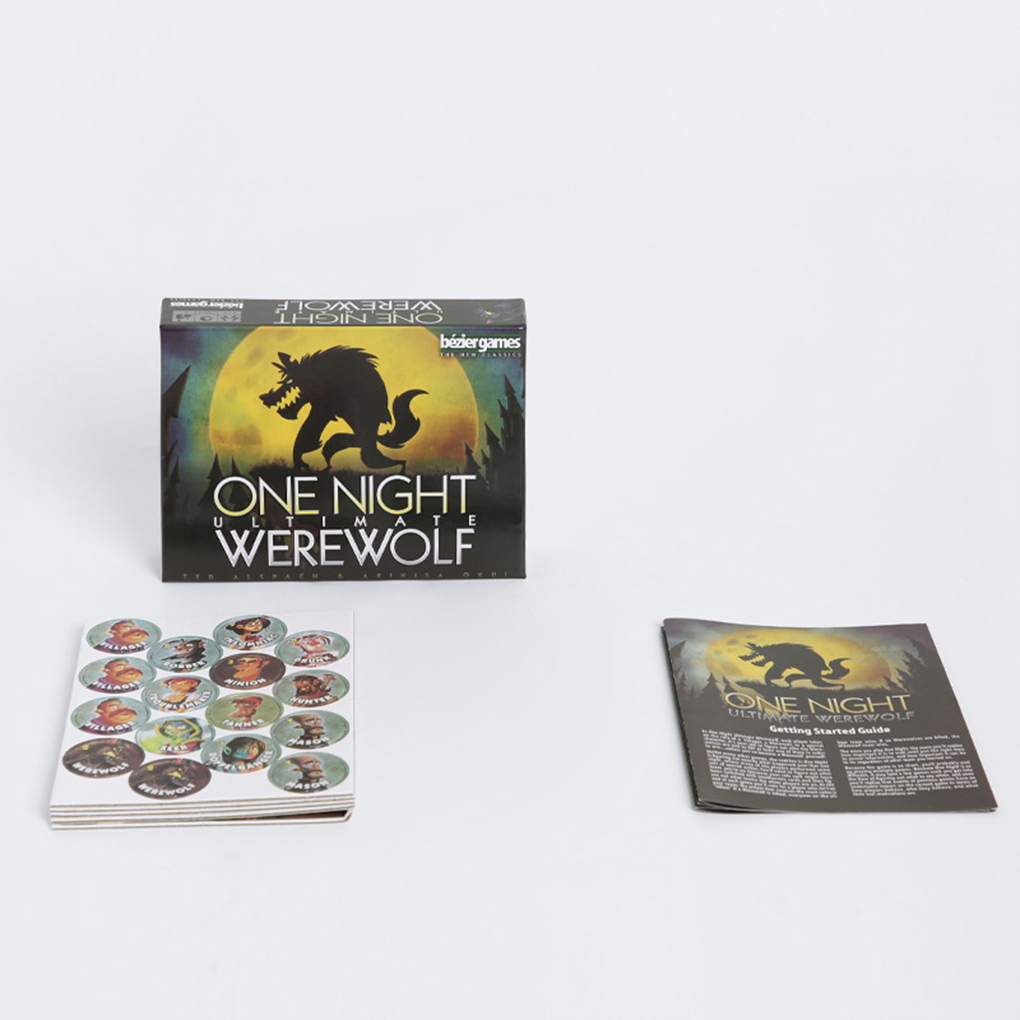Uma noite final lobisomem cart - Board Game Werewolf avaliação e preço