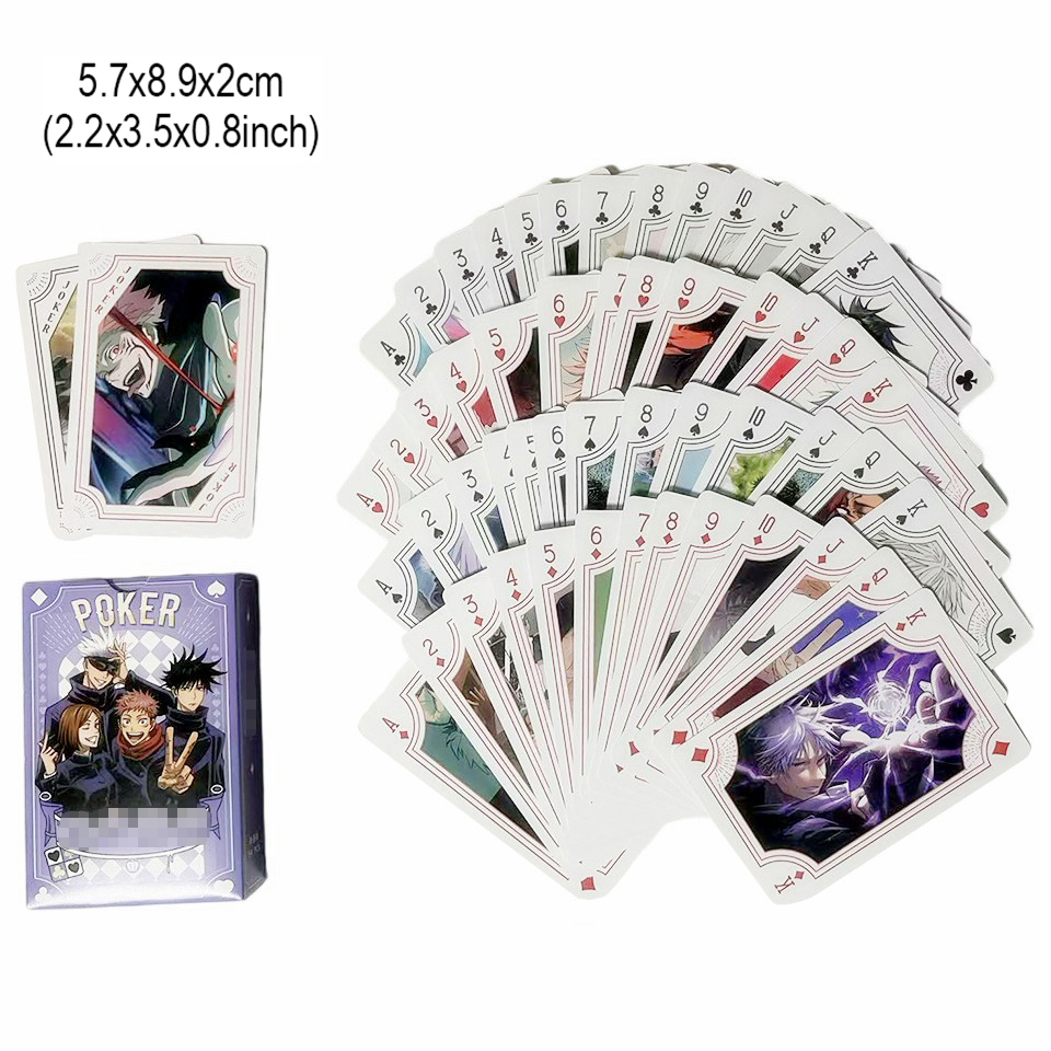 Cartas de Poker Jujutsu Kaisen - Board Game Word avaliação e preço