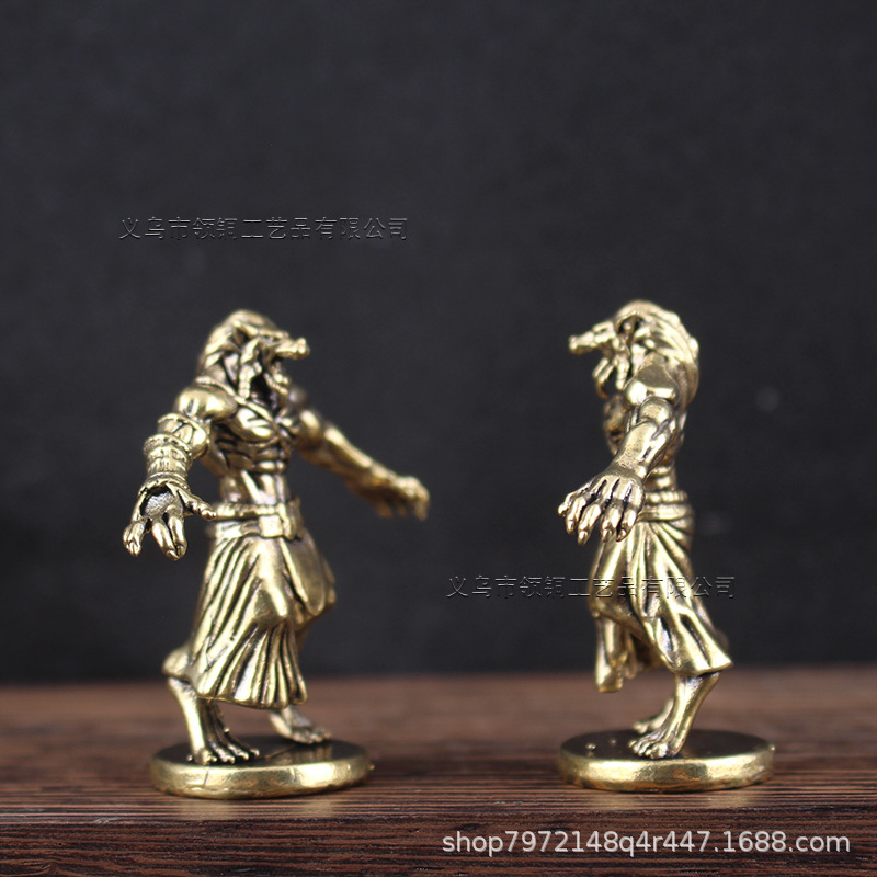 Lobo de bronze em miniatura or - Board Game Werewolf avaliação e preço
