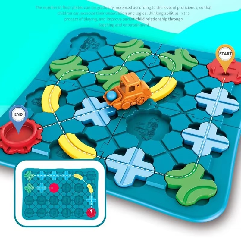 Labirinto de estrada montessor - Board Game Idea avaliação e preço