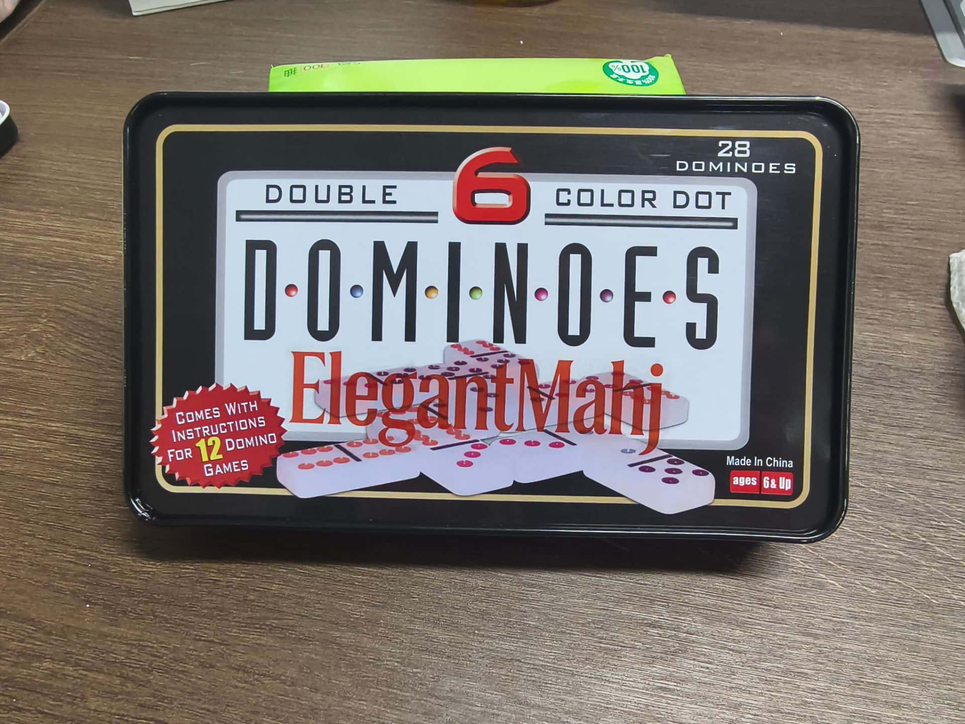 Conjunto de Dominó Elegante Ma - Board Game Dots avaliação e preço