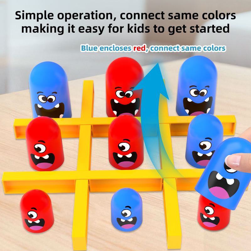 Jogo de Tabuleiro Tic-Tac-Toe  - Board Game Word avaliação e preço